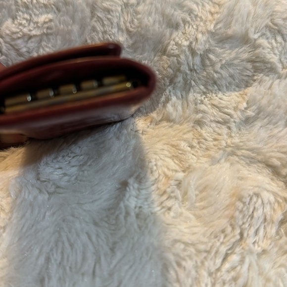 Louis Vuitton 4 Ring Key Holder Case In The Maroon Family - Picture 9 of 16